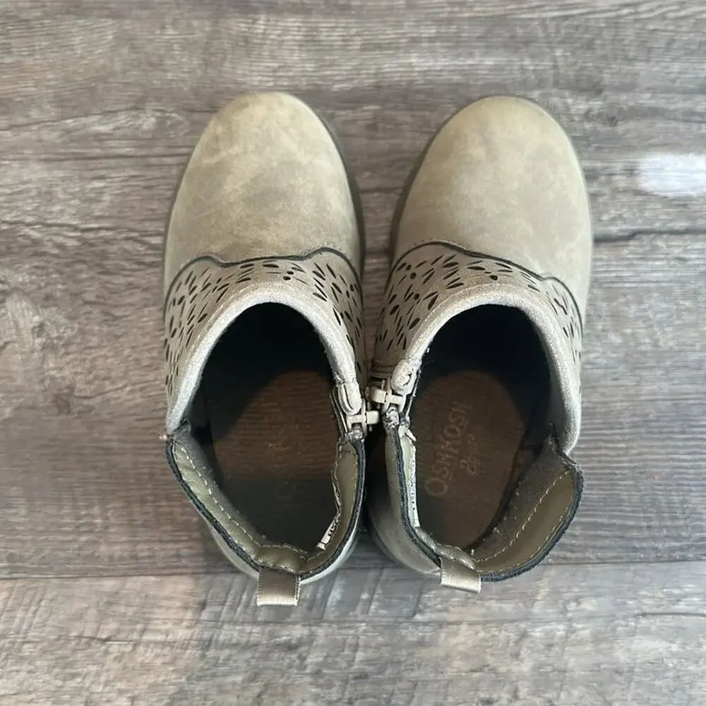 OshKosh B'Gosh Toddler 9 Estell Taupe Fashion‎ Bootie